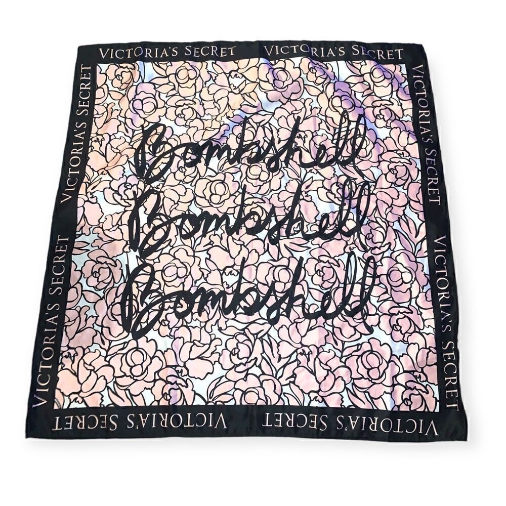 NEW VICTORIAS SECRET PINK Bombshell Signature Scarf - NWT